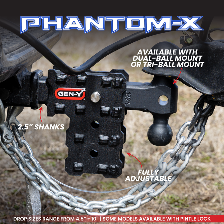 Gen Y Hitch PHANTOM-X 16K Drop Hitch - 2.5 Inch Shank