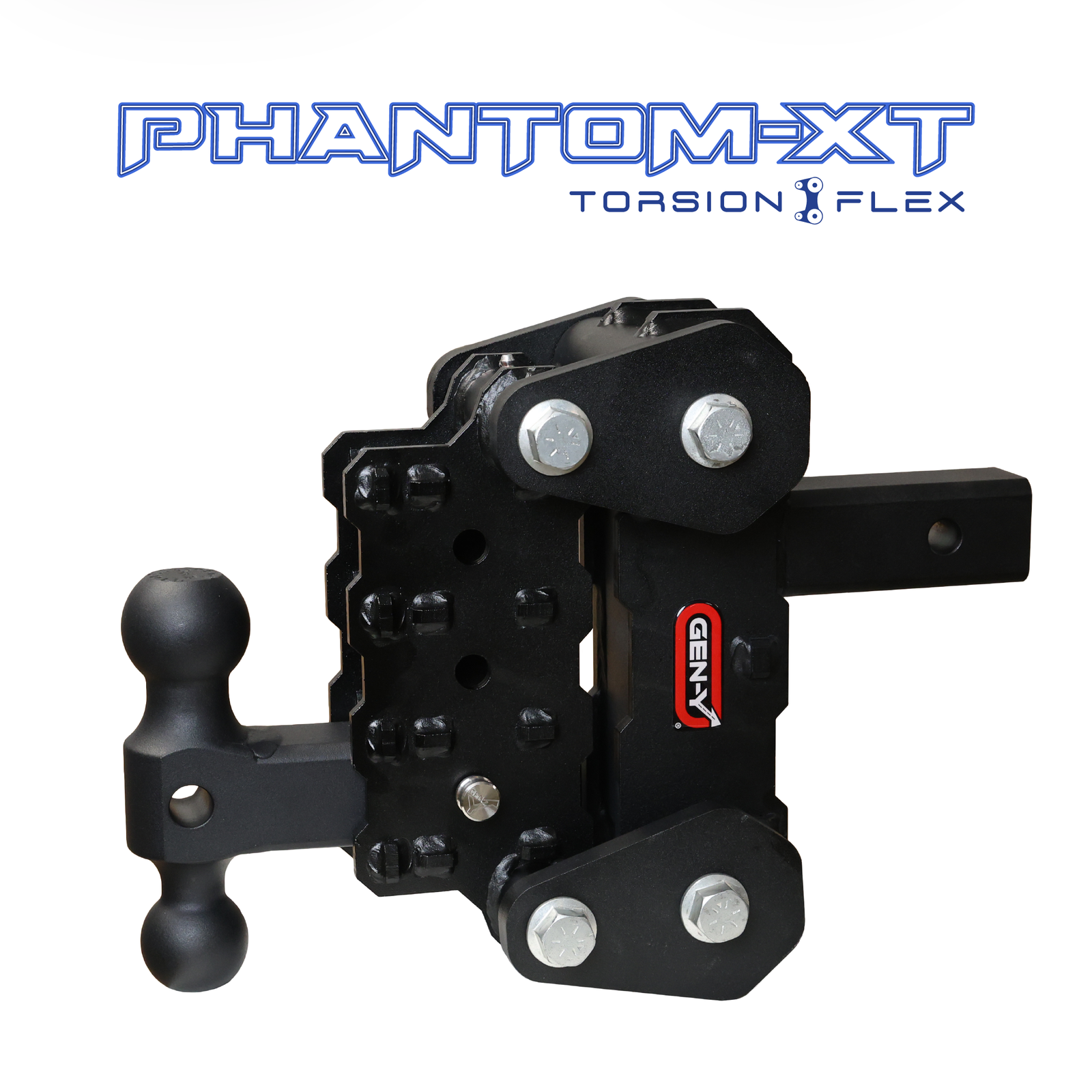 Gen Y Hitch PHANTOM-XT 10K (Torsion-Flex) Adjustable Drop Hitch - 2 Inch Shank