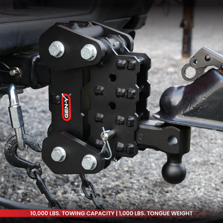 Gen Y Hitch PHANTOM-XT 10K (Torsion-Flex) Adjustable Drop Hitch - 2 Inch Shank