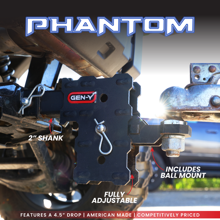 Gen Y Hitch PHANTOM 5K Drop Hitch - 2 Inch Shank