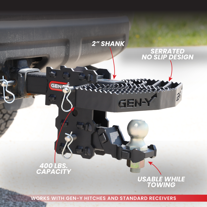 Gen Y Hitch PHANTOM Serrated Hitch Step