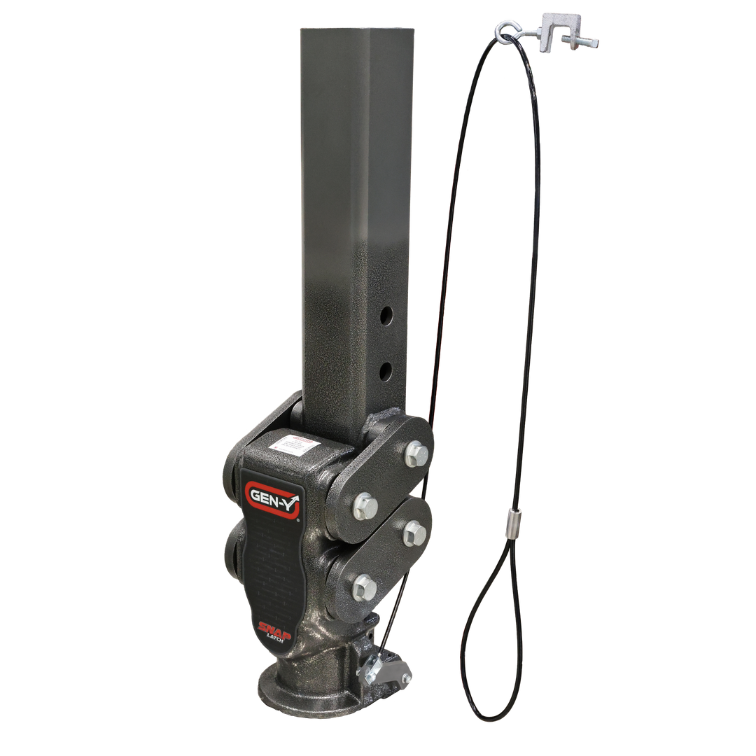 Gen Y Hitch SPARTAN (Torsion-Flex) Gooseneck Coupler with SnapLatch