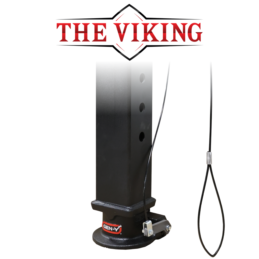 Gen Y Hitch VIKING Static Gooseneck Coupler with SnapLatch