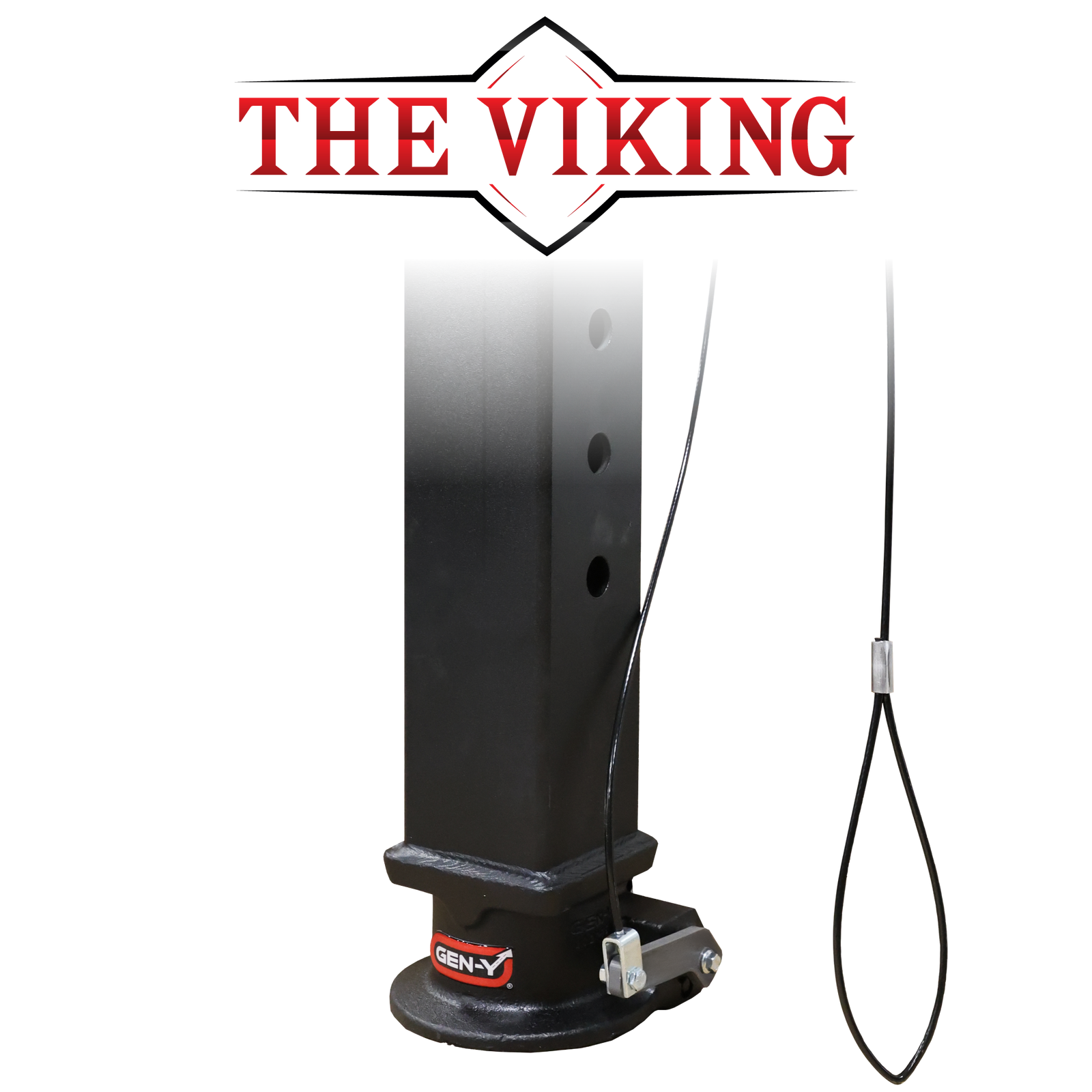 Gen Y Hitch VIKING Static Gooseneck Coupler with SnapLatch