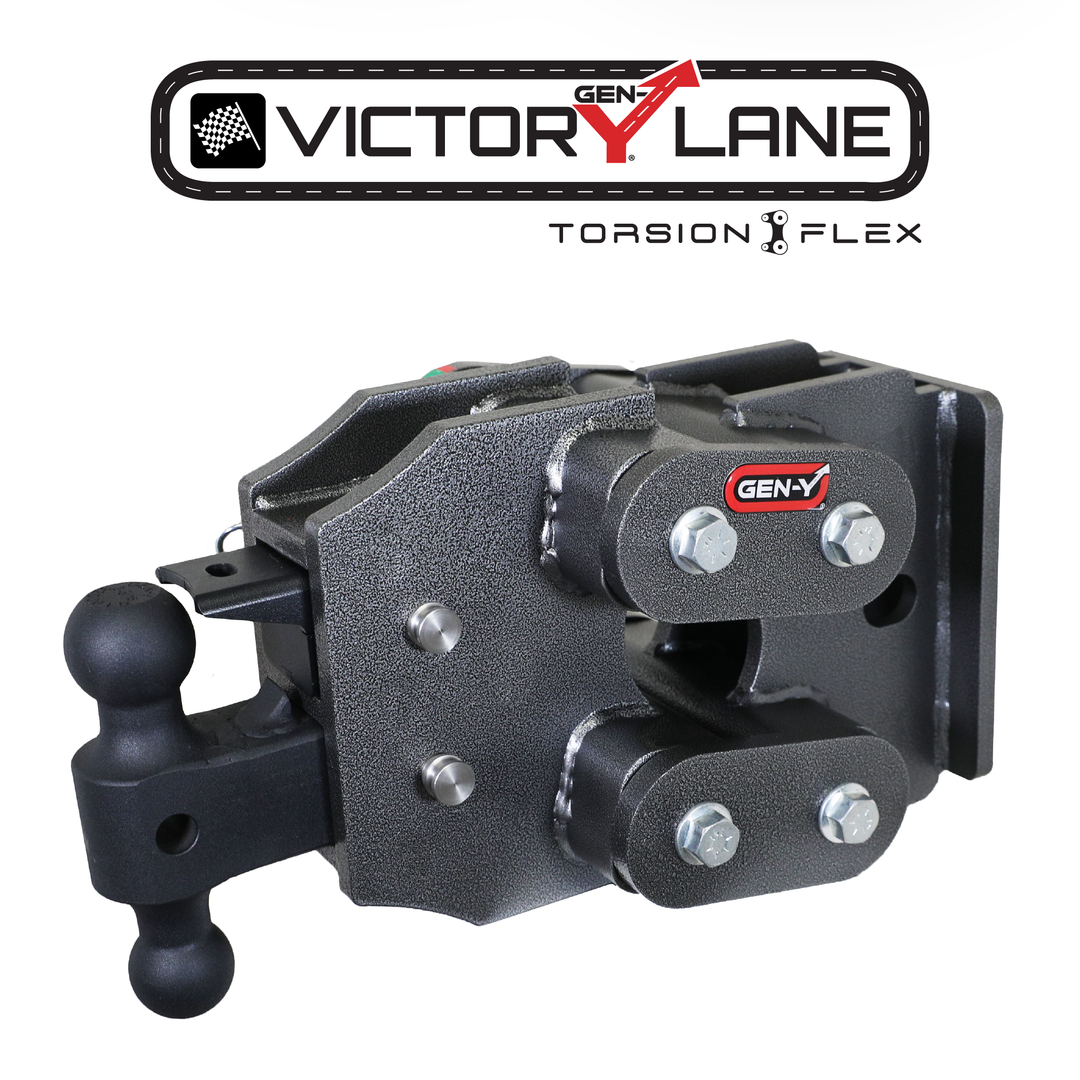 Gen Y Hitch VICTORY LANE (Torsion-Flex) Class C Race Hauler Hitch
