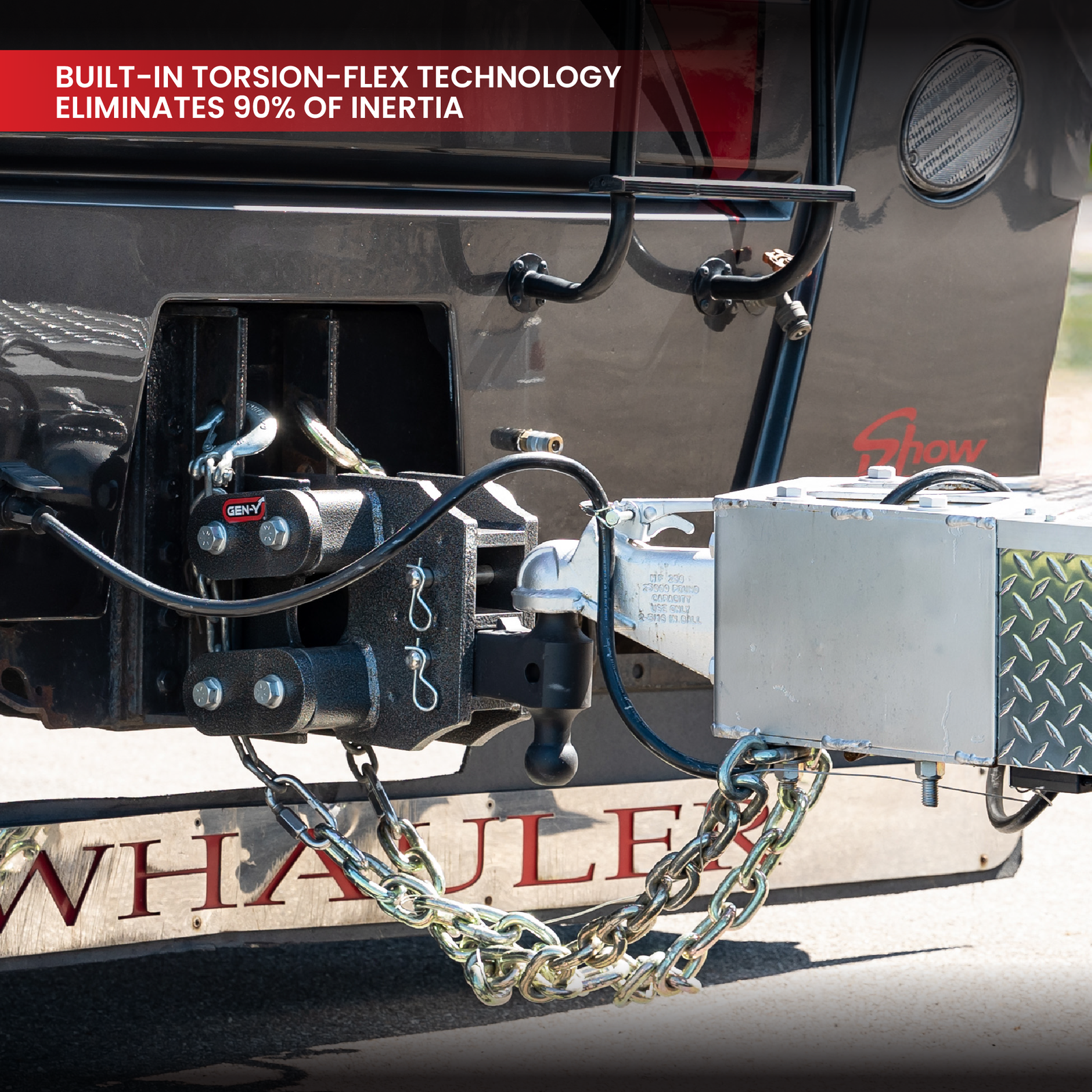 Gen Y Hitch VICTORY LANE (Torsion-Flex) Class C Race Hauler Hitch