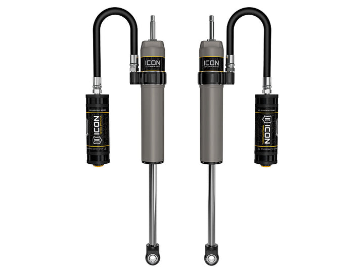 ICON Vehicle Dynamics 2023-2026 Ford F-250/F-350 Super Duty 4WD, 4.5” Lift, Front, V.S. 2.5 Aluminum Series Shocks, Remote Reservoir, Pair