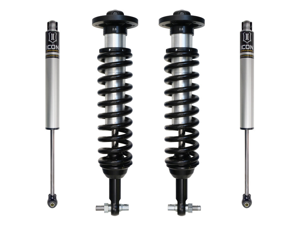 ICON Vehicle Dynamics 2021-2026 Ford F-150 2WD, 0-3" Lift, Stage 1 Suspension System
