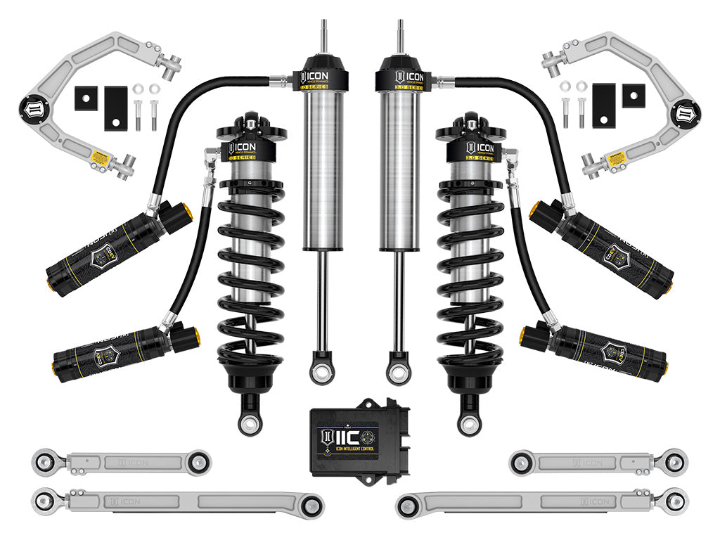 ICON Vehicle Dynamics 2022-2026 Toyota Tundra, 1.25-3.25" Lift, Stage 5, 3.0 Suspension System, Billet