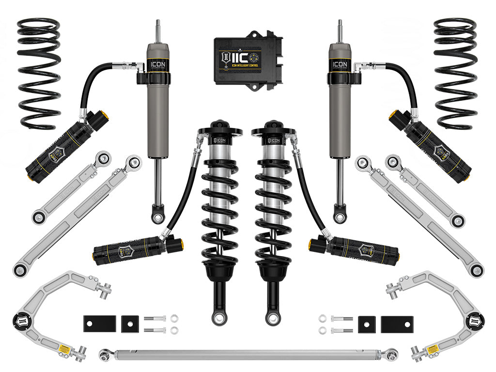 ICON Vehicle Dynamics 2022-2026 Toyota Tundra, 1.25-3.5" Lift, Stage 14, 2.5 Suspension System, Billet