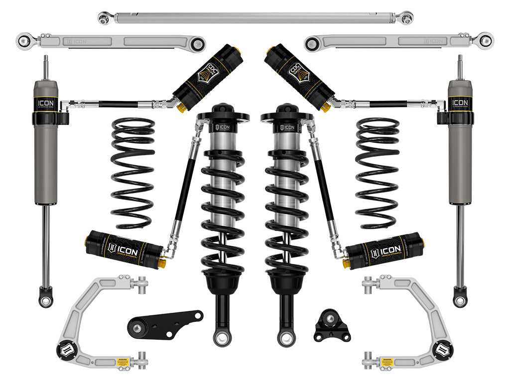 ICON Vehicle Dynamics 2024-2026 Toyota Land Cruiser 250 Series, 1.25-3" Lift, Stage 8 Suspension System, CDCV, Billet