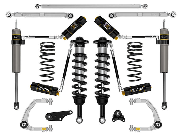 ICON Vehicle Dynamics 2024-2026 Toyota Land Cruiser 250 Series, 1.25-3" Lift, Stage 8 Suspension System, CDCV, Billet