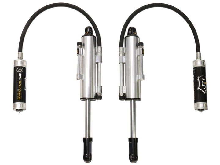 ICON Vehicle Dynamics 2010-14 Ford Raptor Front Secondary 3.0 Zeta Remote Reservoir Shocks, Pair
