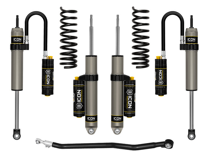 ICON Vehicle Dynamics 2014-2026 Ram 2500 4WD, Diesel, OEM Air Spring Rear, 2.5" Lift, Stage 4 Suspension System