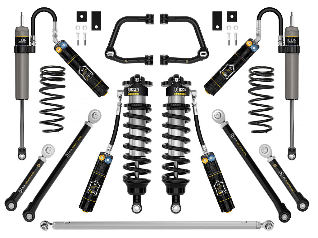 ICON Vehicle Dynamics 2023-2026 Toyota Sequoia, 3-4.25" Lift, Stage 1 (TRD), 3.0 Suspension System, Tubular, CDXS