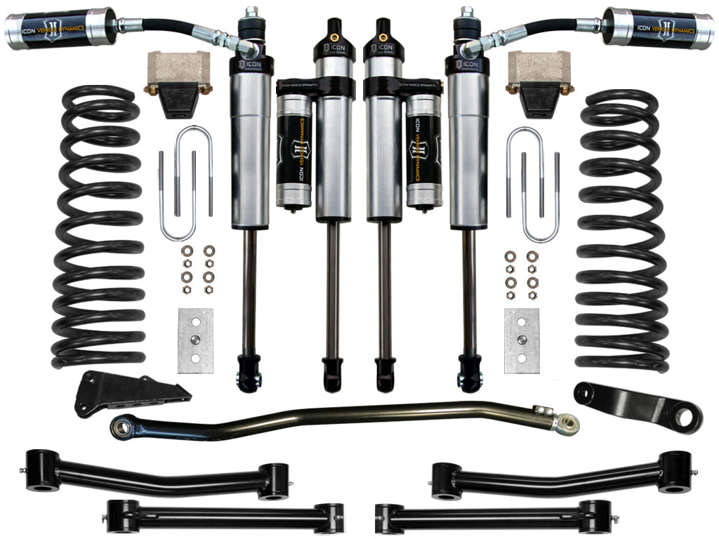 ICON Vehicle Dynamics 2009-12 Ram 2500/3500, 4.5" Lift, Stage 4 Suspension System
