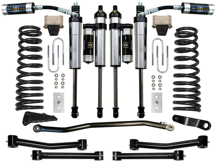 ICON Vehicle Dynamics 2009-12 Ram 2500/3500, 4.5" Lift, Stage 4 Suspension System