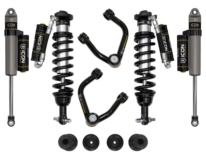 ICON Vehicle Dynamics 19-21 Ford Ranger, 0-3.5" Lift, Stage 4 Susp System, Tubular UCA Al Knuckle