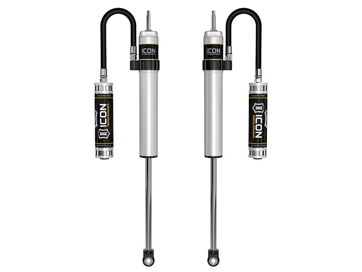 ICON Vehicle Dynamics 2003-12 Ram 2500/3500 HD, 4.5” Lift, Front, 2.5 VS Remote Res Shocks, Pair