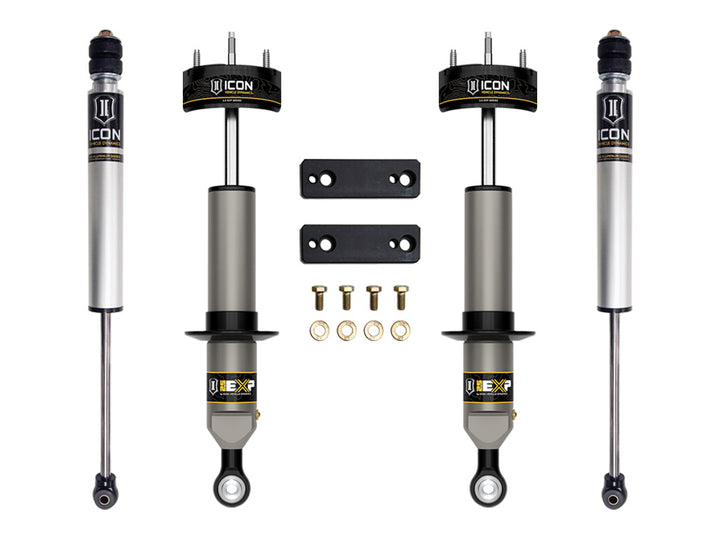 ICON Vehicle Dynamics 2005-2023 Toyota Tacoma, 0-2" Lift, Stage 1 EXP Suspension System