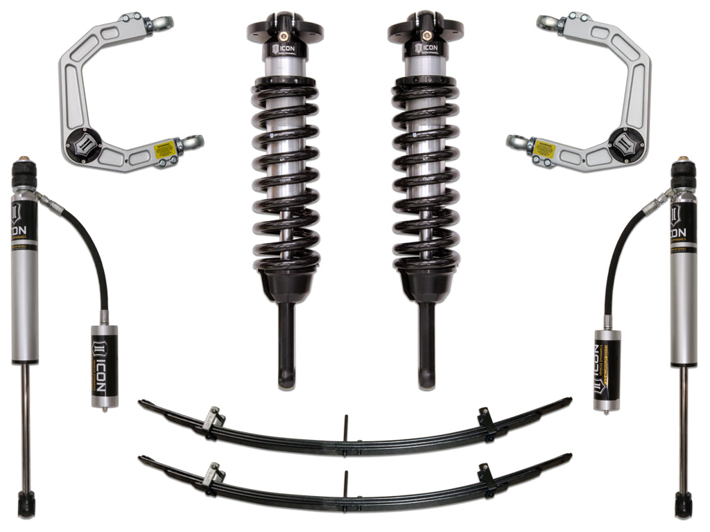 ICON Vehicle Dynamics 2005-2015 Toyota Tacoma 0-3.5" Lift, Stage 3 Suspension System, Billet