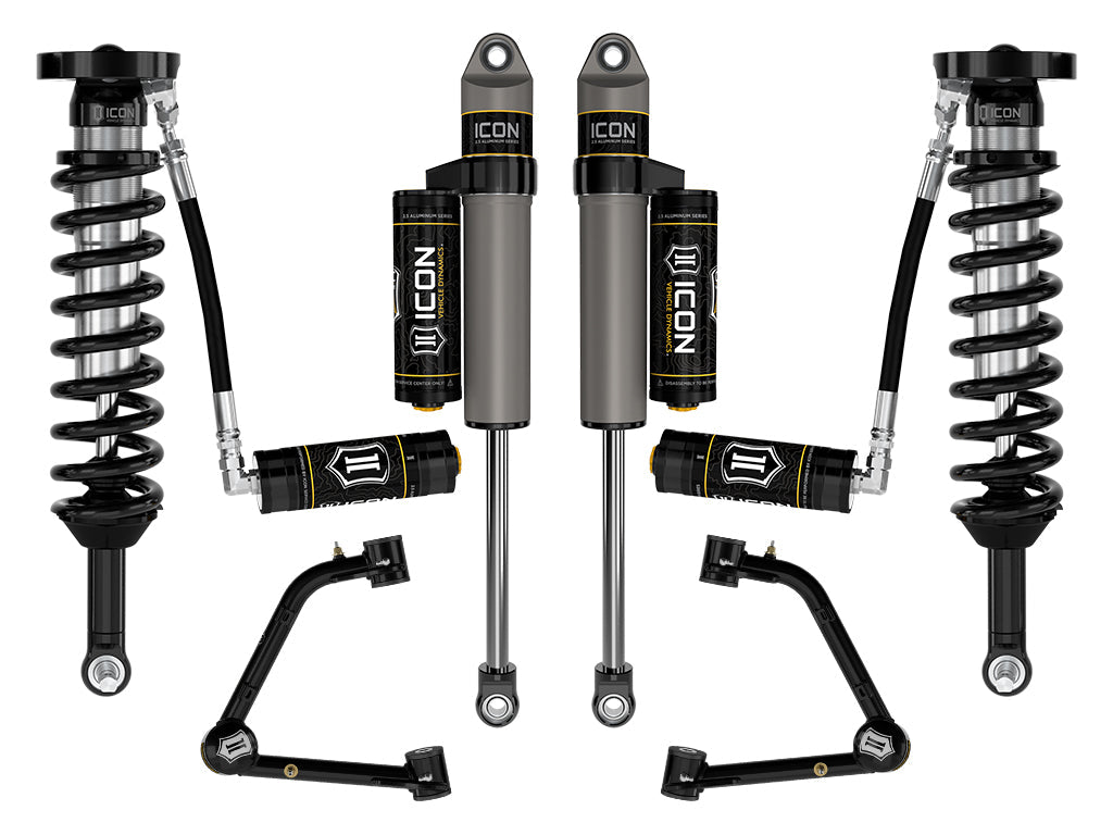 ICON Vehicle Dynamics 2023-2026 Chevrolet Colorado WT, LT, & Z71, 1.75-2.5" Lift, Stage 4 Suspension System, Tubular