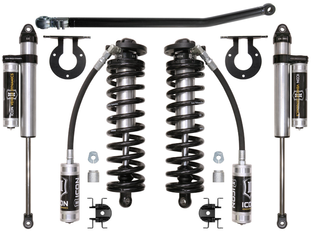 ICON Vehicle Dynamics 2005-2016 Ford F250/F350, 2.5-3" Lift, Stage 3 Coilover Conversion System