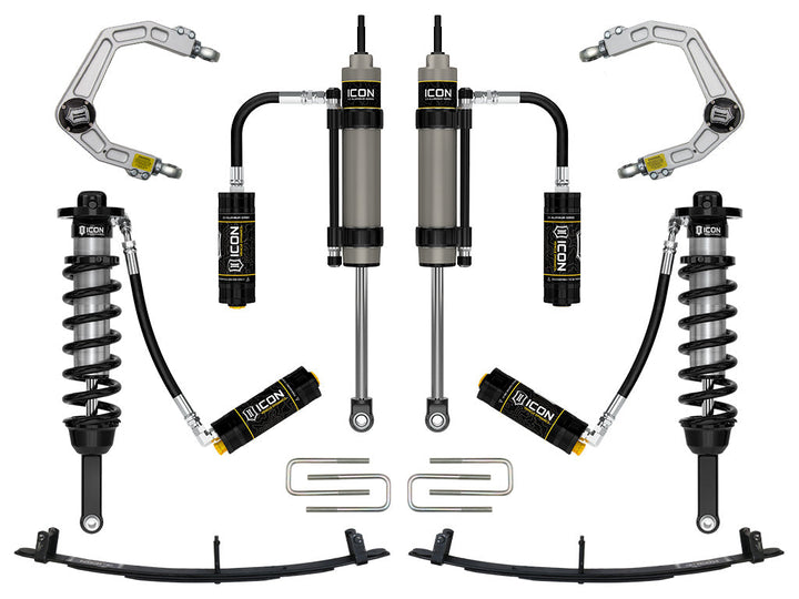 ICON Vehicle Dynamics 2005-2015 Toyota Tacoma 0-3.5" Lift, Stage 7 Suspension System, Billet, CDCV