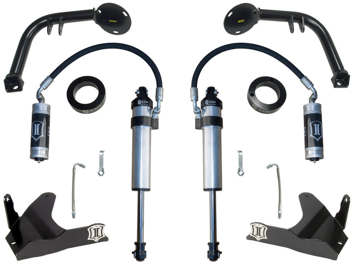 ICON Vehicle Dynamics 03-09 4Runner/07-09 FJ Cruiser/05-15 Tacoma Stage 1 S2 Secondary Shock Kit