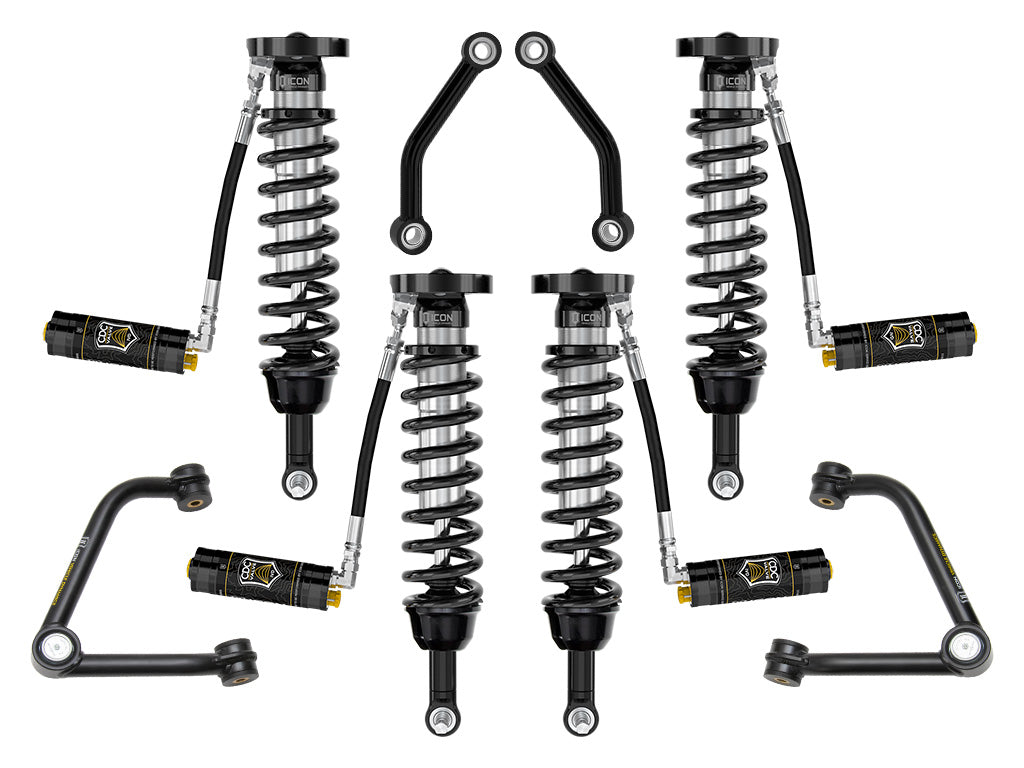 ICON Vehicle Dynamics 2021-2026 Chevrolet Tahoe & Suburban, 2.5-3.25" Lift, Stage 4 Suspension System, Tubular