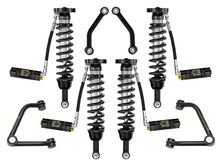 ICON Vehicle Dynamics 2021-2026 Chevrolet Tahoe &amp; Suburban, 2.5-3.25" Lift, Stage 4 Suspension System, Tubular