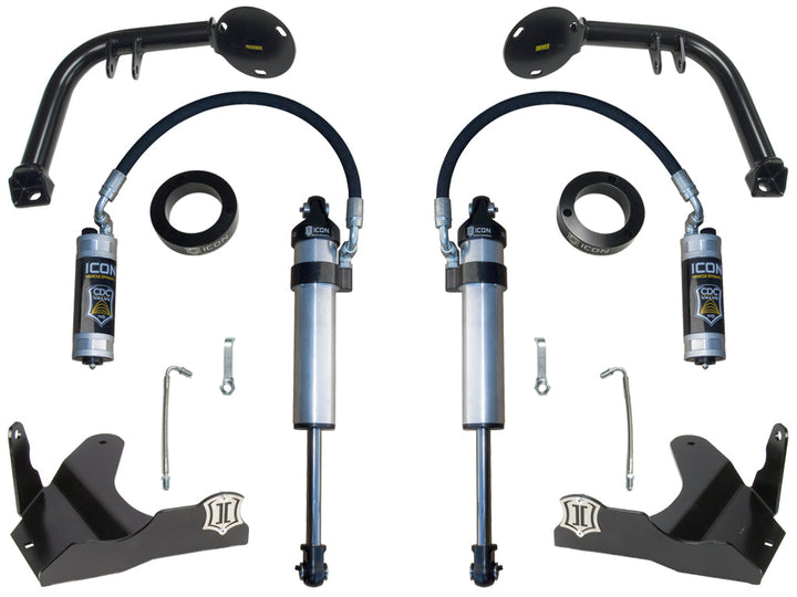 ICON Vehicle Dynamics 2010-2024 Toyota 4Runner, Stage 2, S2 Secondary Shock Upgrade System