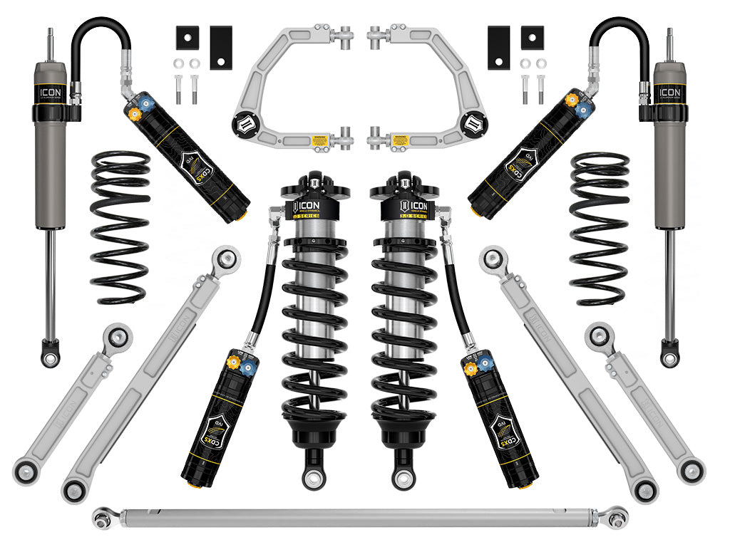 ICON Vehicle Dynamics 2023-2026 Toyota Sequoia, 3-4.25" Lift, Stage 1, 3.0 Suspension System, Billet, CDXS