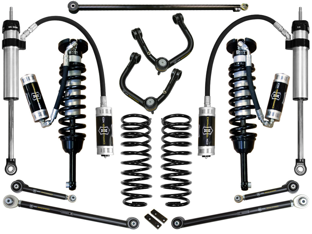 ICON Vehicle Dynamics 2010-2024 Toyota 4Runner, 0-3.5" Lift Stage 6 Suspension System, Tubular UCA