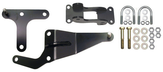 ICON Vehicle Dynamics 1999-2004 Ford F-250 & F-350 Super Duty, Steering Stabilizer Bracket Kit, Dual Opposing