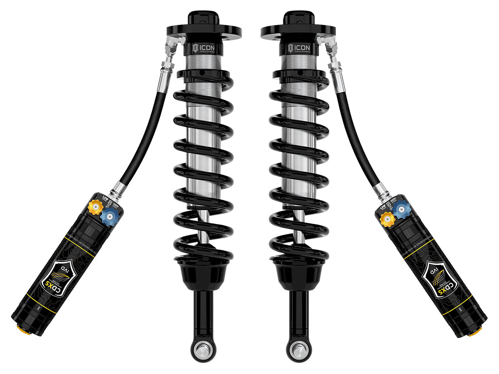 ICON Vehicle Dynamics 2025-2026 Toyota 4Runner 4WD, 1.25-3" Lift, Front, 2.5 Series Coilover Kit, Remote Reservoir w/ CDXS