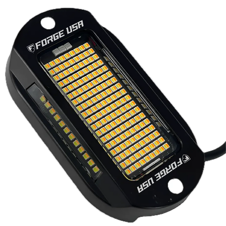 Forge USA  Lumacore-MAX ™ Dual Amber White Switchback 219 LED Rock Lights