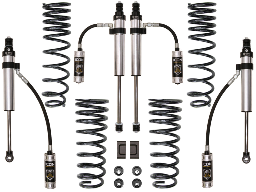 ICON Vehicle Dynamics 1991-97 Toyota 80 Series Land Cruiser, 3" Lift, Stage 3 Suspension System