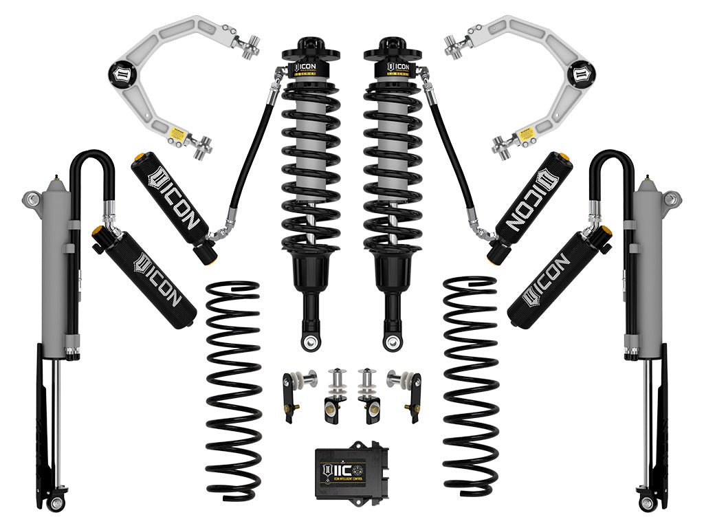 ICON Vehicle Dynamics 2021-2026 Ford F-150 Raptor, 1-3" Lift, Stage 4 Suspension System, Overland Rear Springs