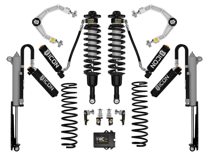 ICON Vehicle Dynamics 2021-2026 Ford F-150 Raptor, 1-3" Lift, Stage 4 Suspension System, Overland Rear Springs