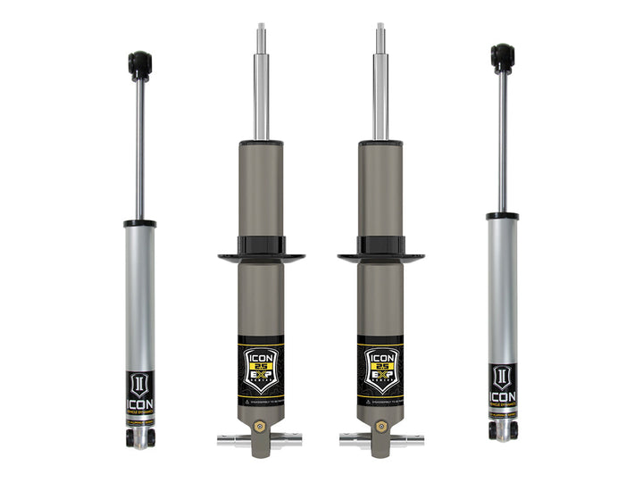 ICON Vehicle Dynamics 2019-2026 Chevrolet Silverado 1500/GMC Sierra 1500, 2.375-3.75" Lift, Stage 1 EXP Suspension System