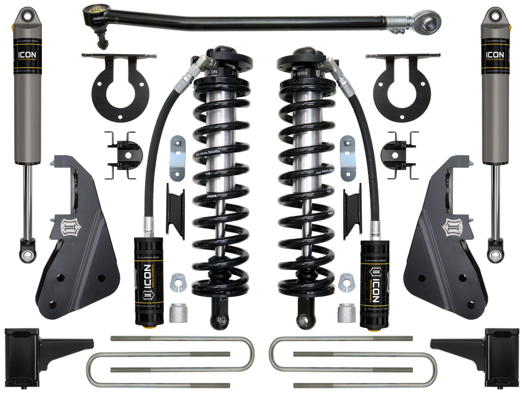 ICON Vehicle Dynamics 2017-2022 Ford F250/F350, 4-5.5" Lift, Stage 2 Suspension System
