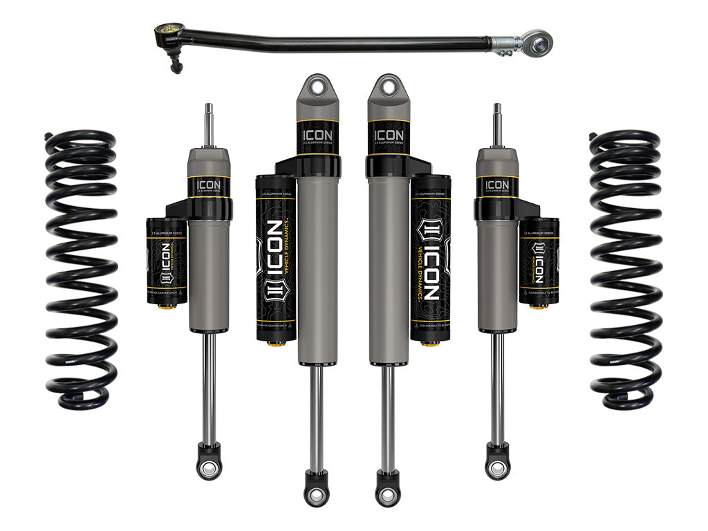 ICON Vehicle Dynamics 2023 Ford F-250/F-350 Super Duty 4WD Gas, 2.5" Lift, Stage 3 Suspension System