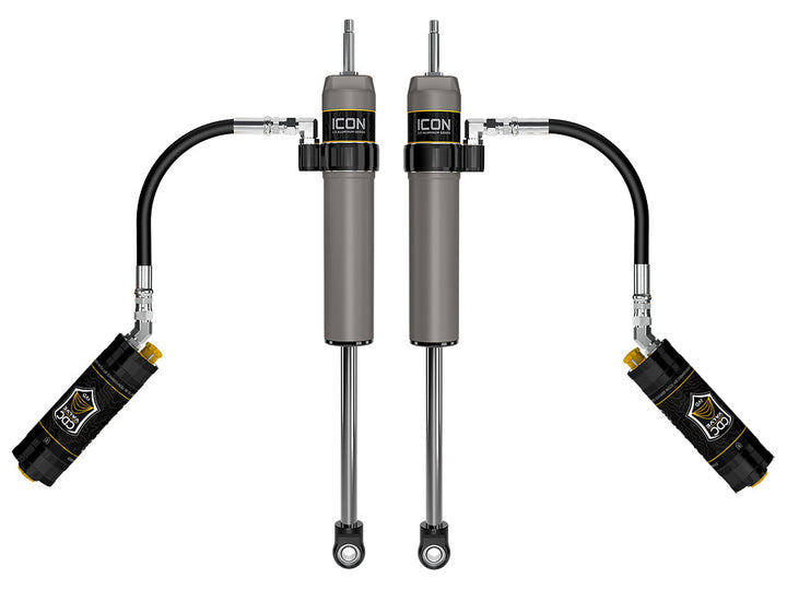 ICON Vehicle Dynamics 2024-2026 Toyota Tacoma, 0-1” Lift, Rear, V.S. 2.5 Aluminum Series Shock Absorbers, Remote Reservoir w/ CDCV, Pair