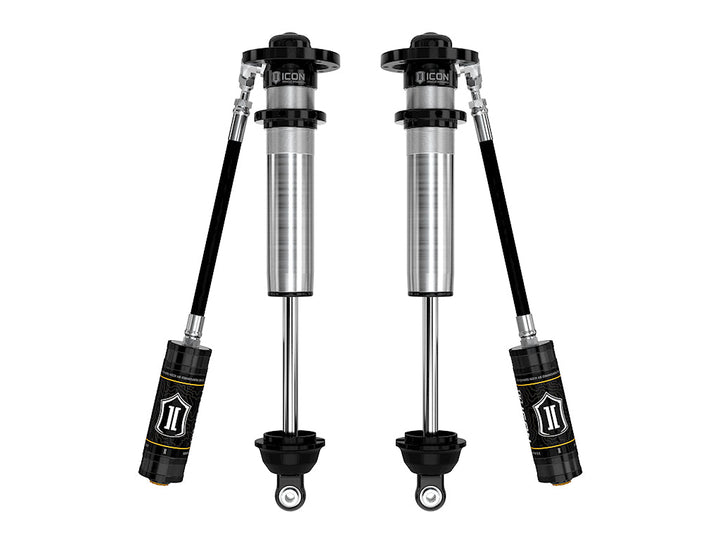 ICON Vehicle Dynamics 2007-2021 Toyota Tundra, w/ +3.5" Over Long Travel Kit, Front, V.S. 2.5 Series Coilover Kit, No Coils, Remote Reservoir, Pair