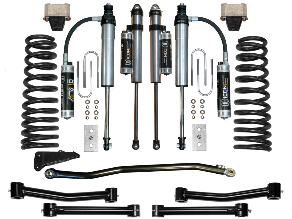 ICON Vehicle Dynamics 2003-2008 Ram 2500/3500 4WD, 4.5" Lift, Stage 5 Suspension System