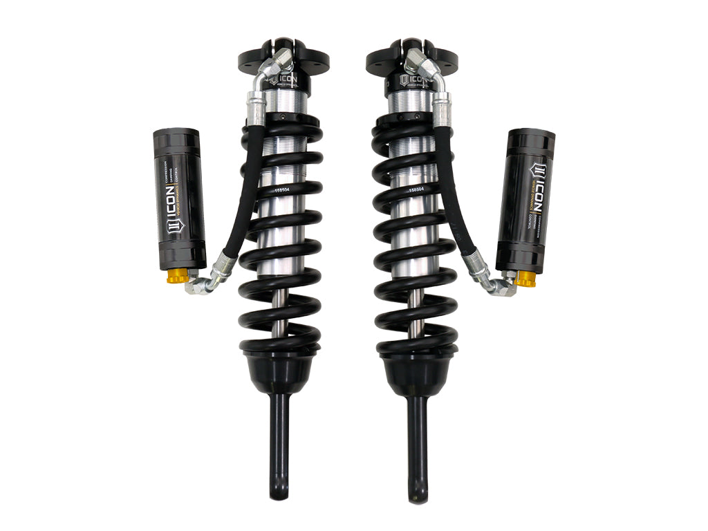 ICON Vehicle Dynamics 2005-2023 Toyota Tacoma, V.S. 2.5 Series Coilover Kit, For Pro Comp 6” Lift, Remote Reservoir w/ CDCV, 700 lbs/in Coils, Pair