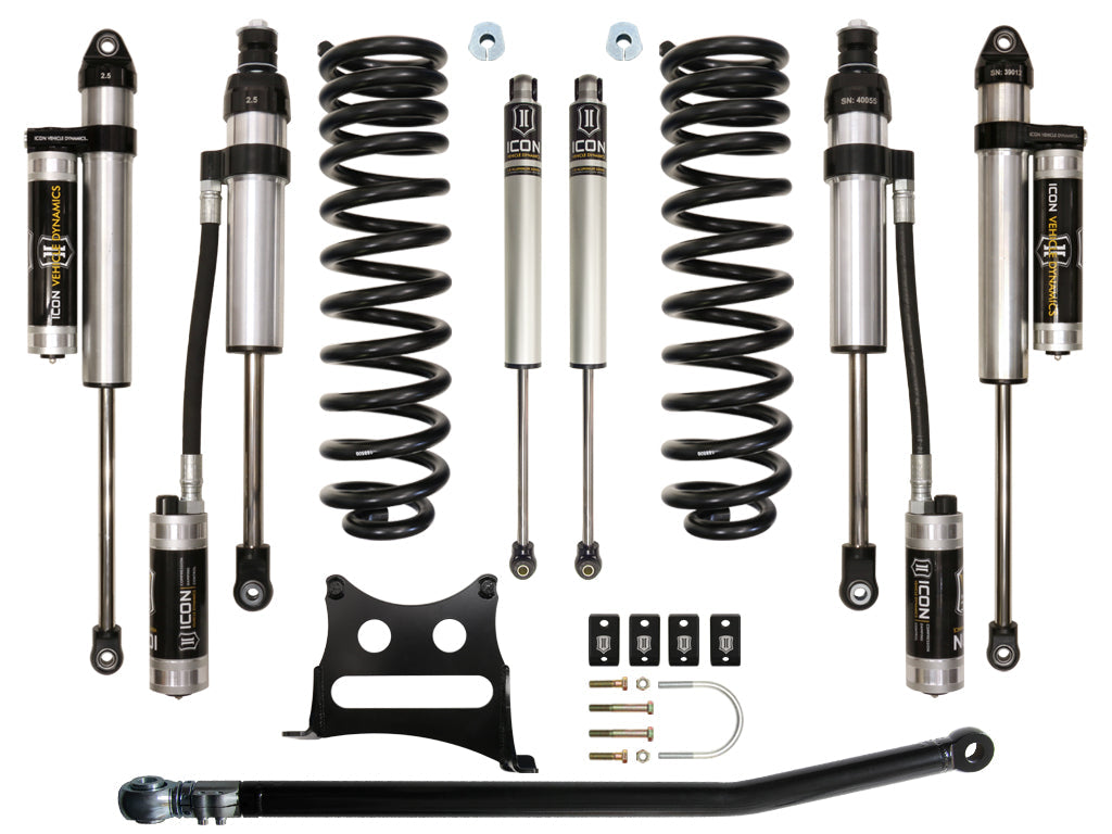 ICON Vehicle Dynamics 2005-2016 Ford F-250/F-350 Super Duty 4WD Diesel, 2.5" Lift, Stage 5 Suspension System