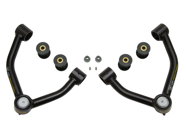 ICON Vehicle Dynamics 2015-2022 Chevrolet Colorado/GMC Canyon, Tubular Upper Control Arm Kit w/Delta Joint