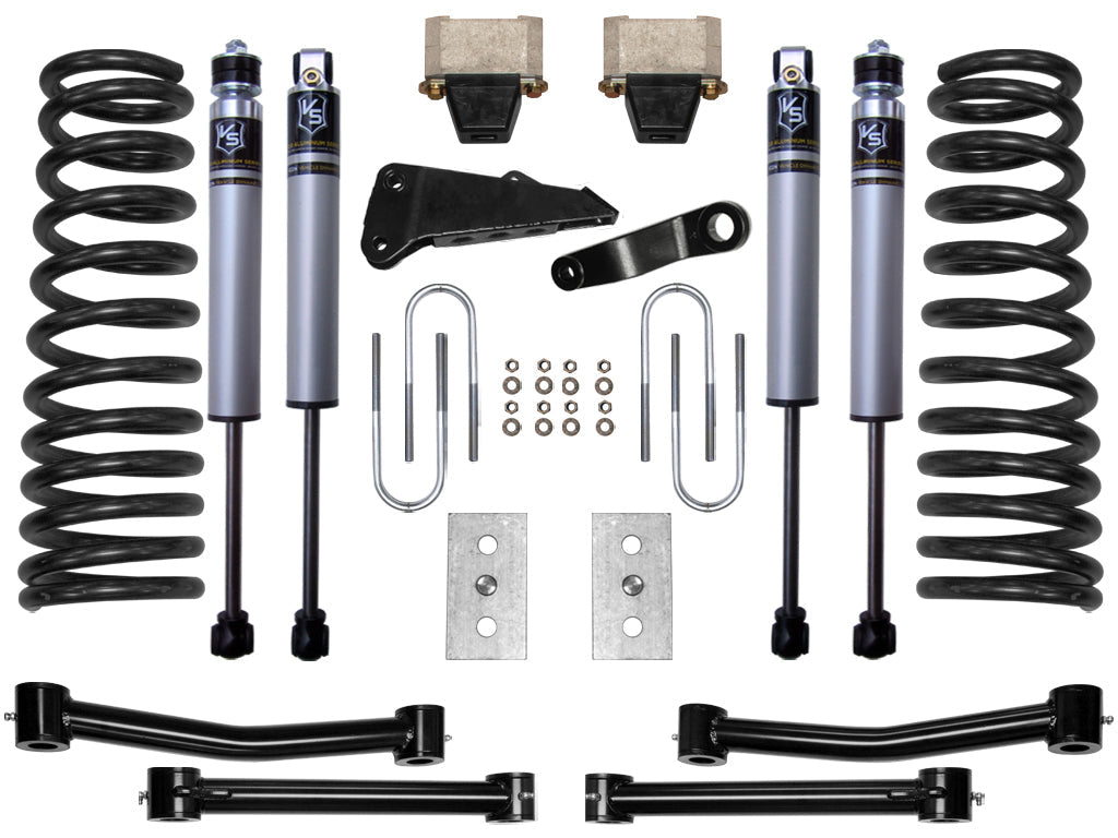 ICON Vehicle Dynamics 2009-12 Ram 2500/3500, 4.5" Lift, Stage 1 Suspension System
